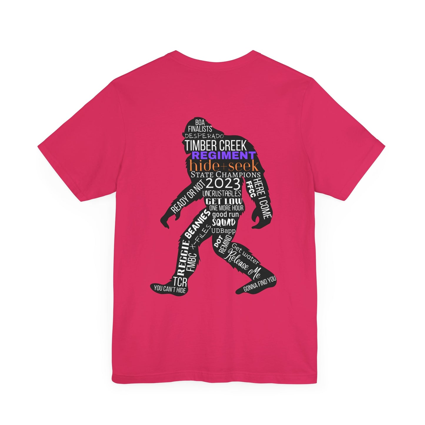 TCR State Champions/Word Collage Tee