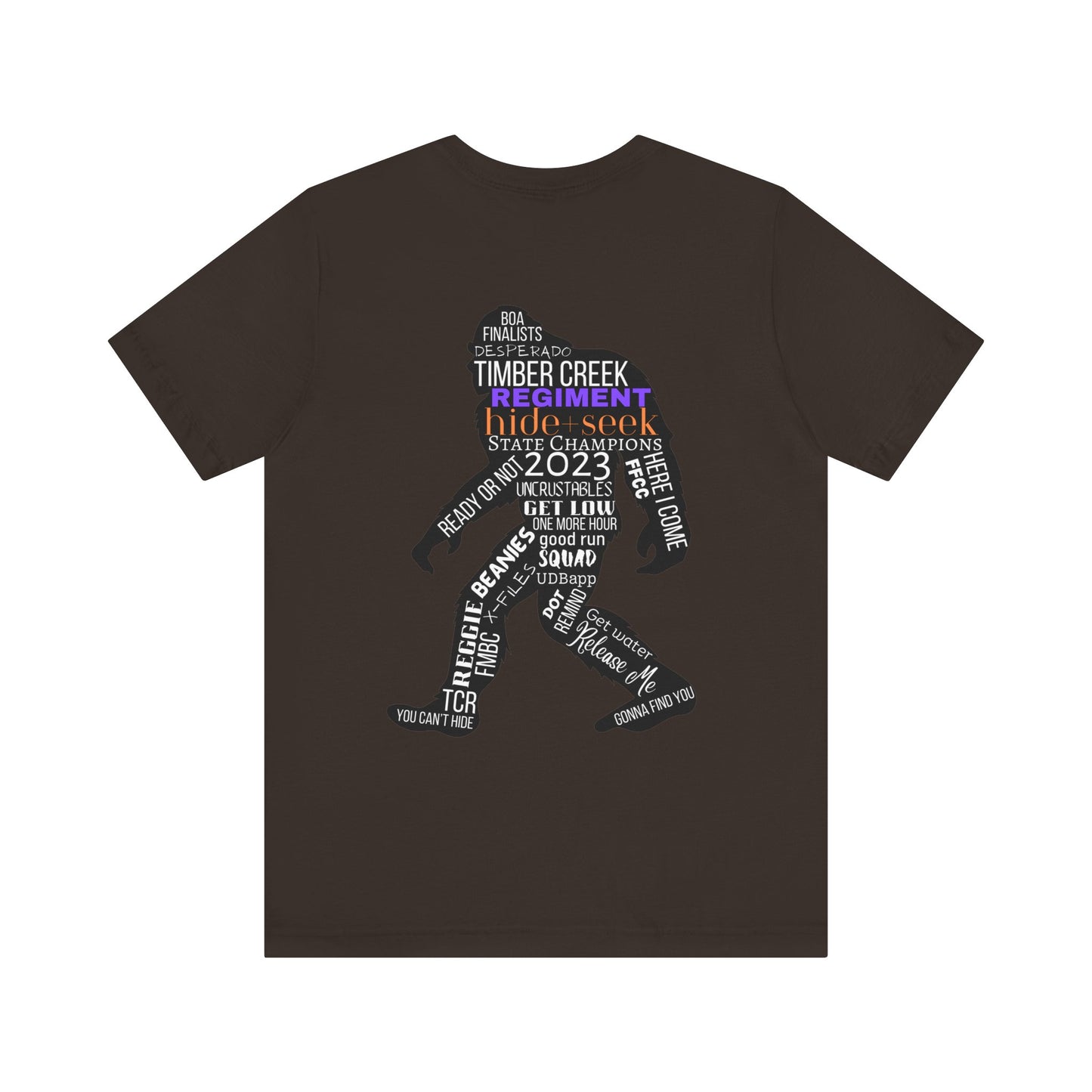 Hide+Seek State Champions/Word Collage Tee