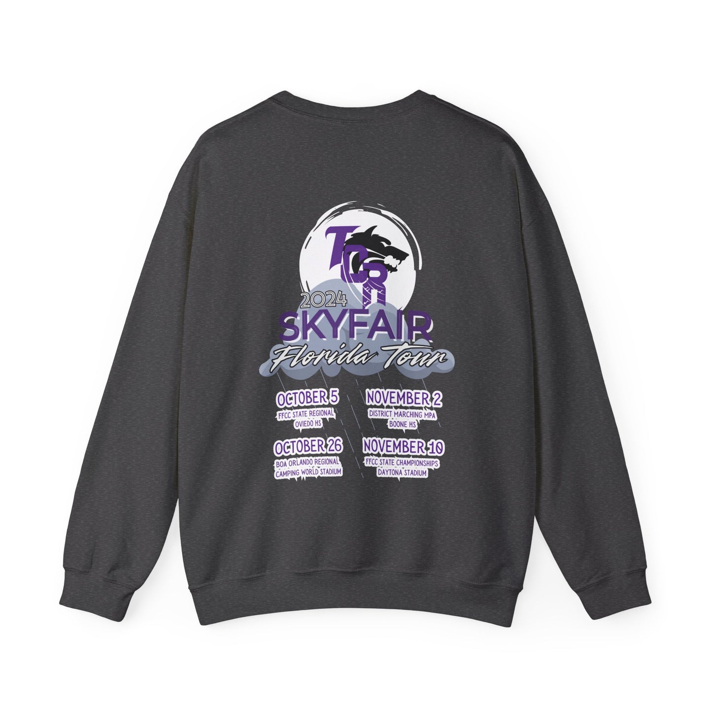 SKYFAIR FLORIDA TOUR Crewneck Sweatshirt