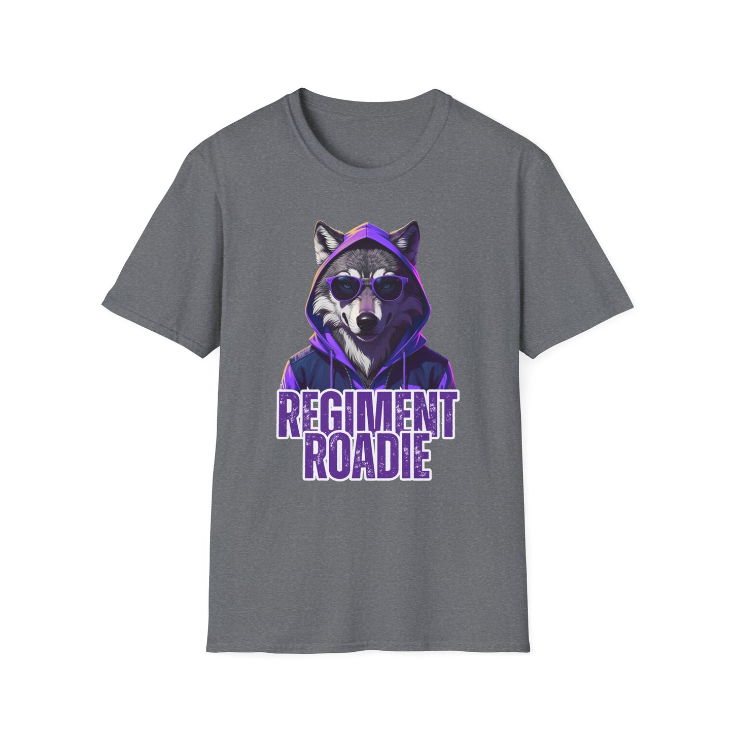 "Regiment Roadie" Unisex Tee - Cool Graphic T-Shirt, Perfect for Concerts, Music Festivals, Casual Wear, Gifts for Music Lovers