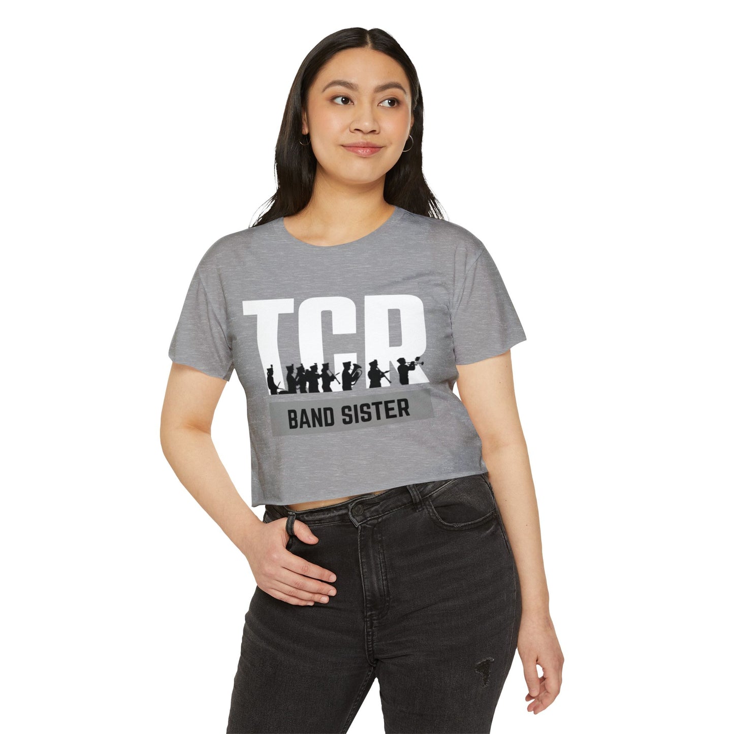 TCR Band Sister Crop Top