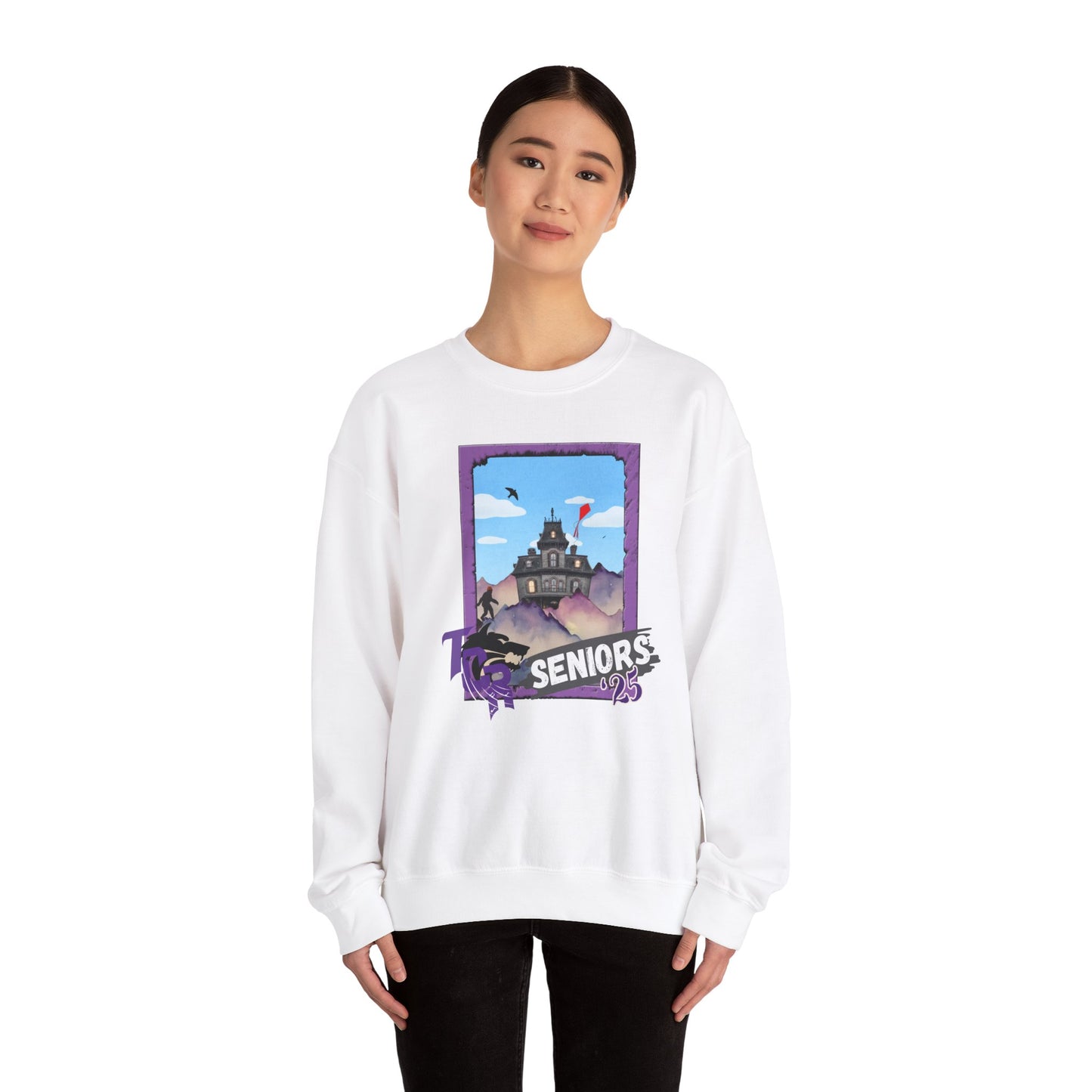 TCR Seniors Class of 2025 Regiment Unisex Heavy Blend™ Sweatshirt with Show Design Elements