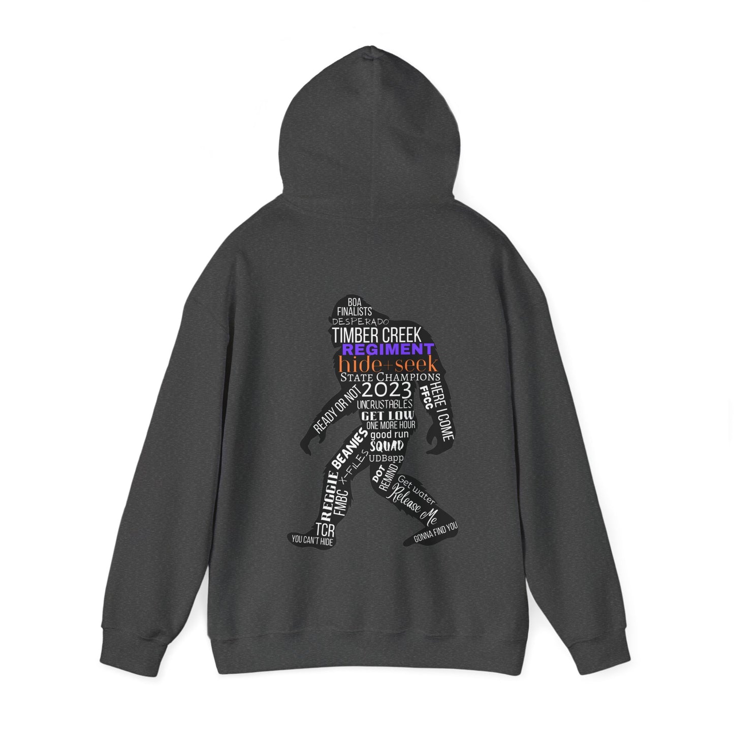 TCR State Champions 2023/Word Collage - Unisex Heavy Blend™ Hooded Sweatshirt