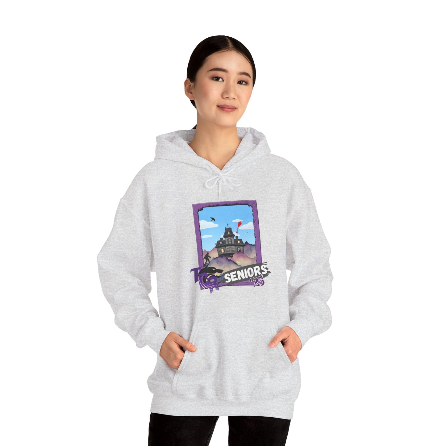 TCR Seniors Class of 2025 Regiment Unisex Heavy Blend™ Hooded Sweatshirt with Show Design Elements