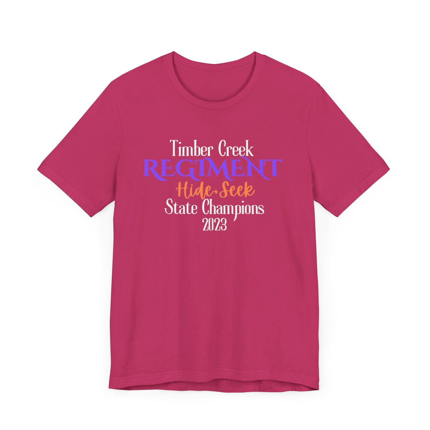 Hide+Seek State Champions/Word Collage Tee