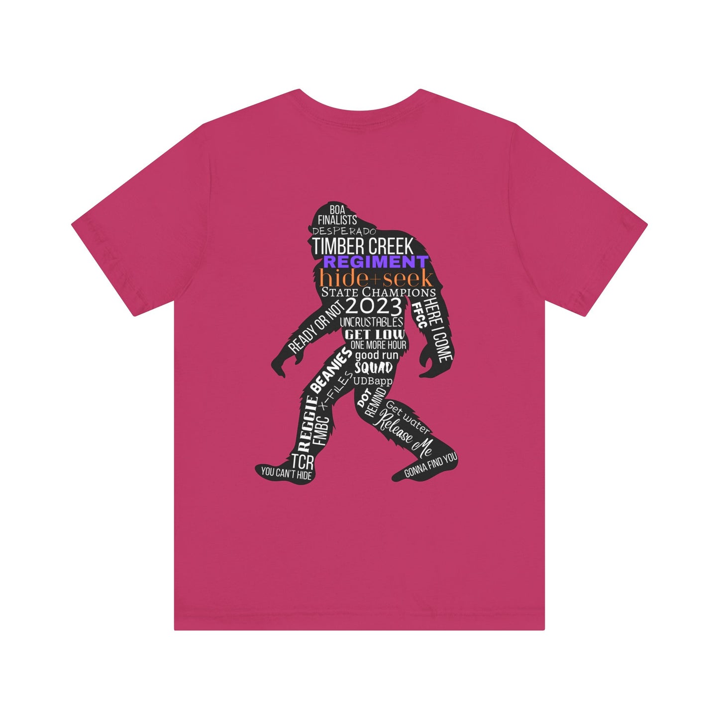 Hide+Seek State Champions/Word Collage Tee