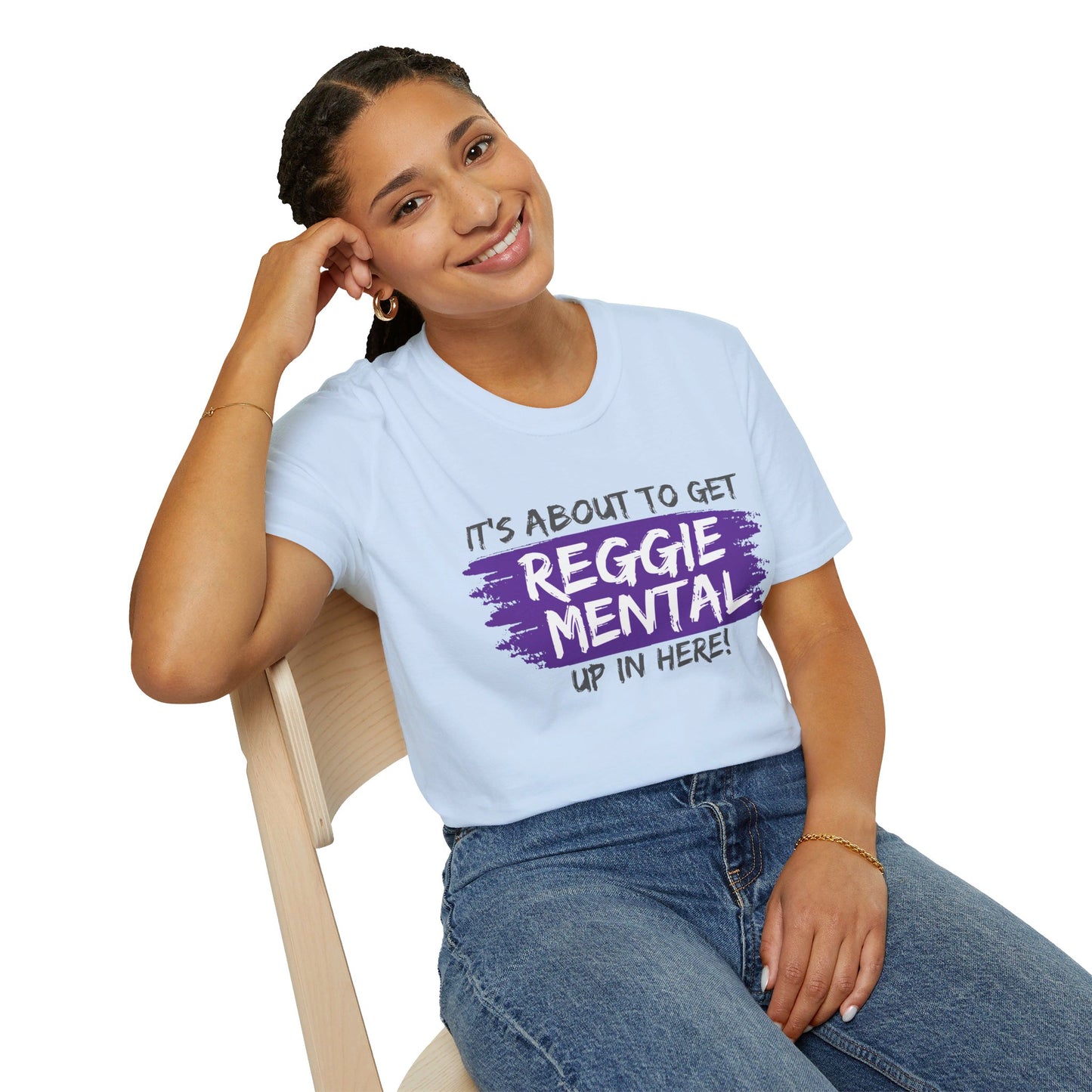 REGGIE MENTAL! Softstyle T-Shirt
