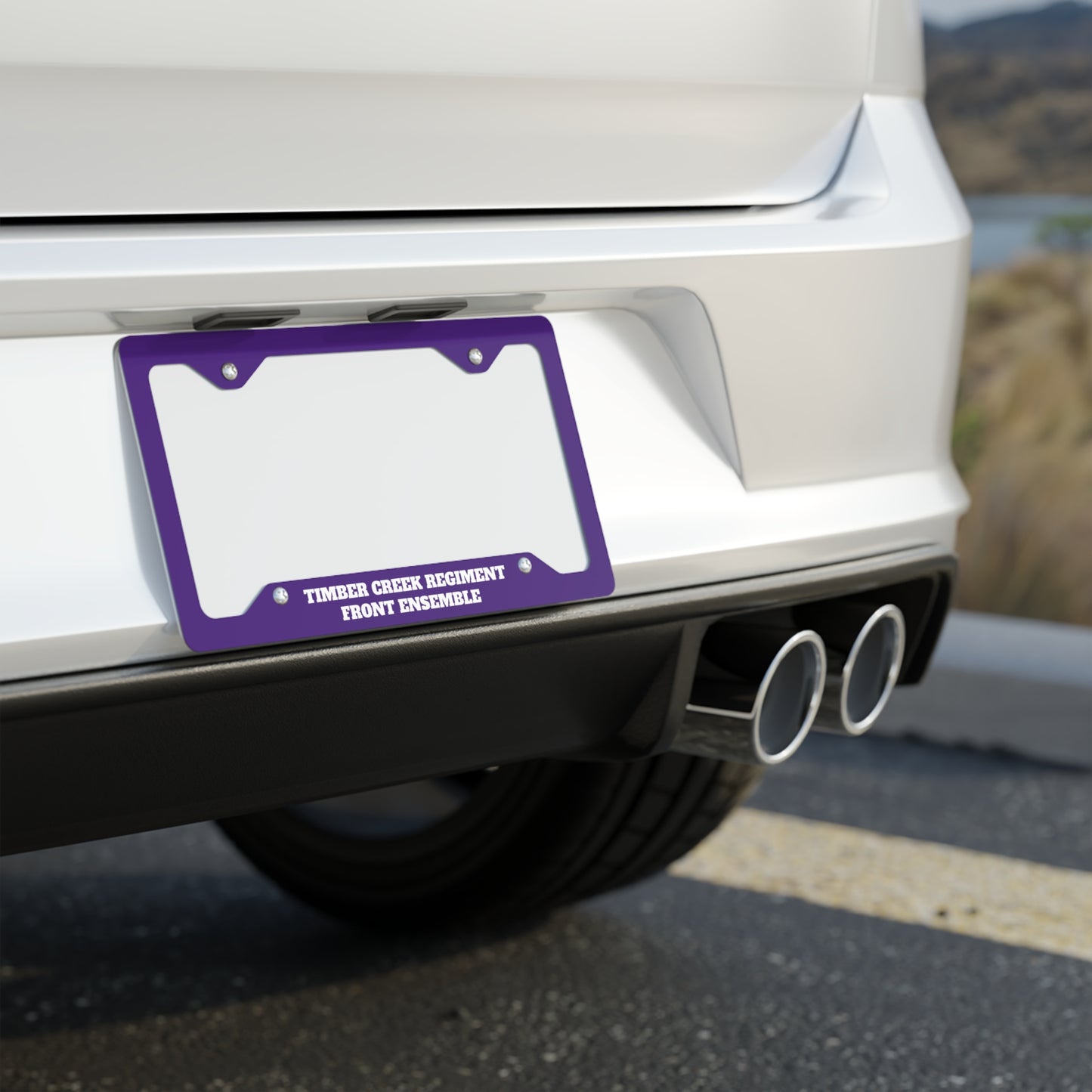 License Plate Frame - TCR Front Ensemble