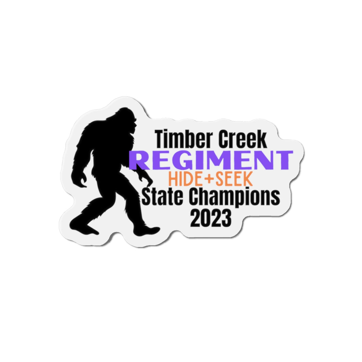 Sasquatch State 2023 Die-Cut Magnets