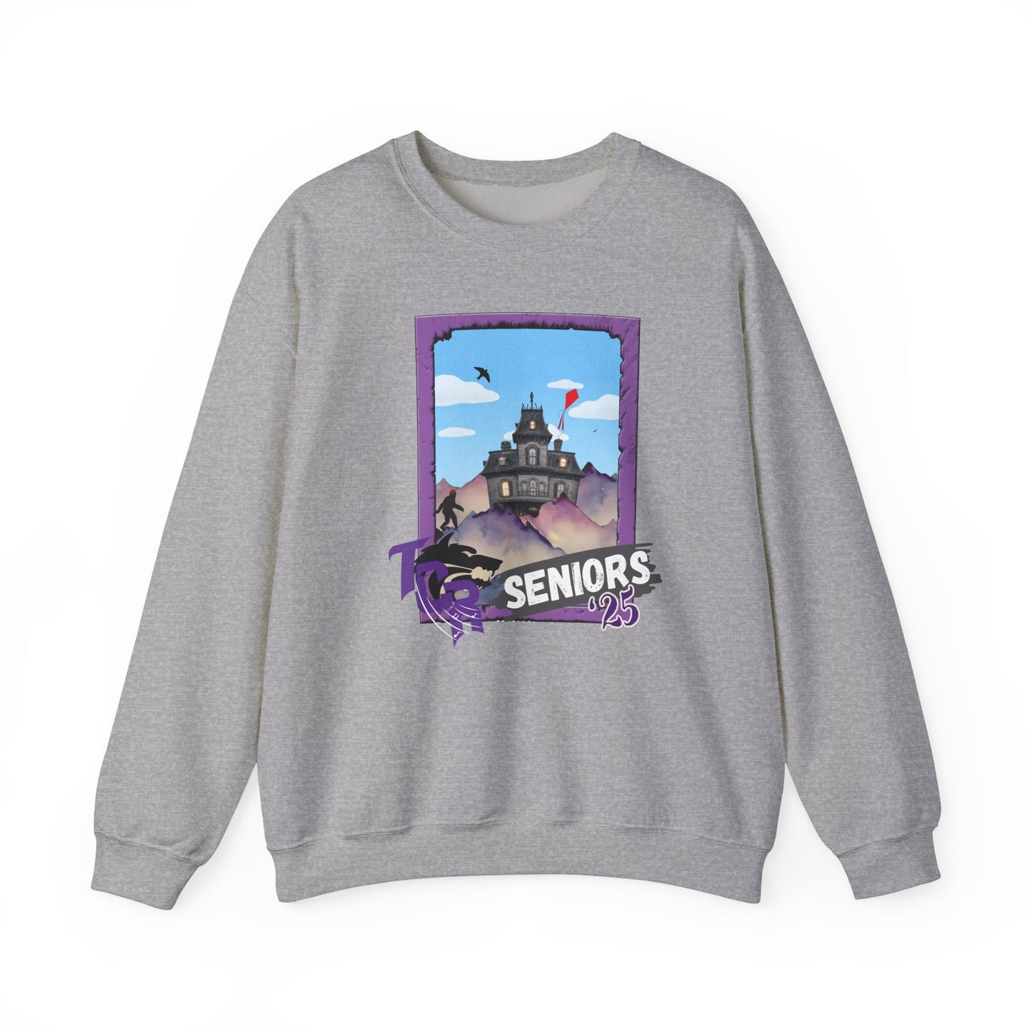 TCR Seniors Class of 2025 Regiment Unisex Heavy Blend™ Sweatshirt with Show Design Elements