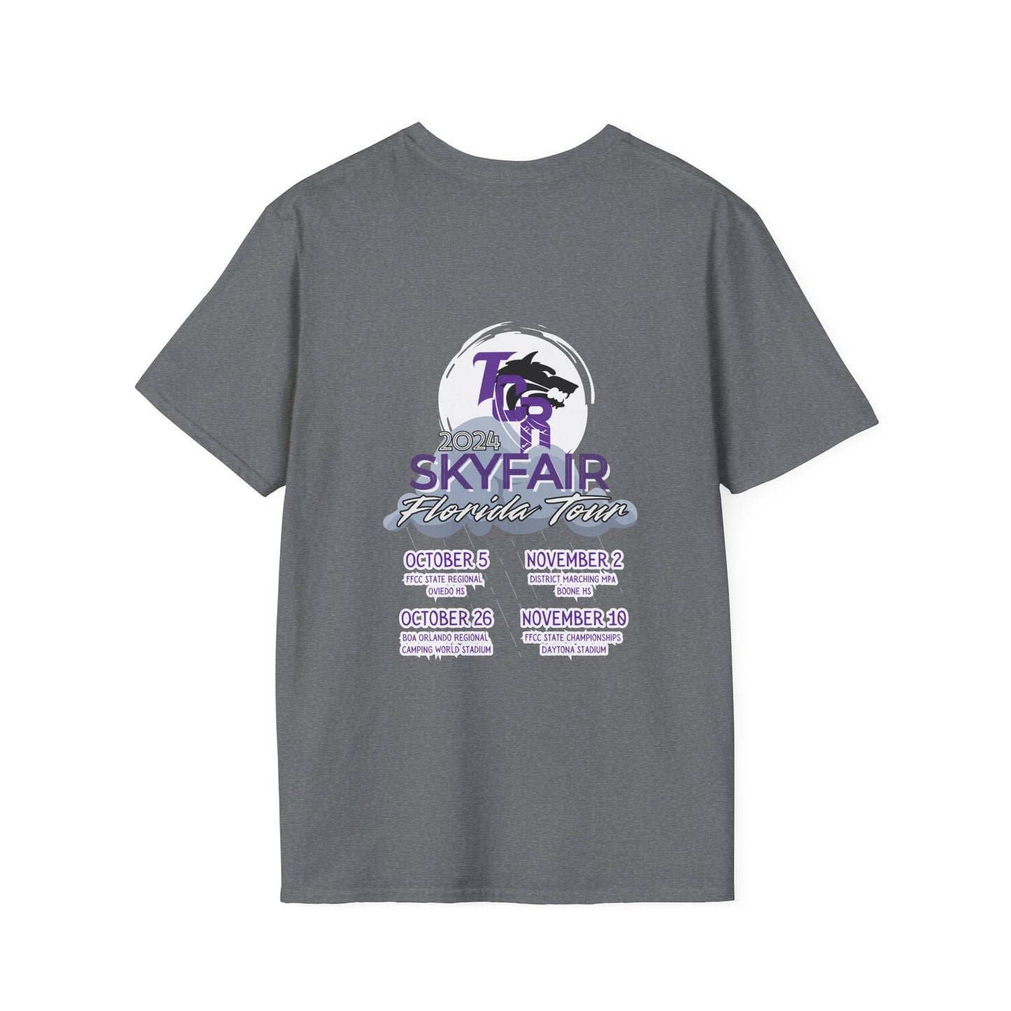 SKYFAIR FLORIDA TOUR Softstyle Unisex T-Shirt