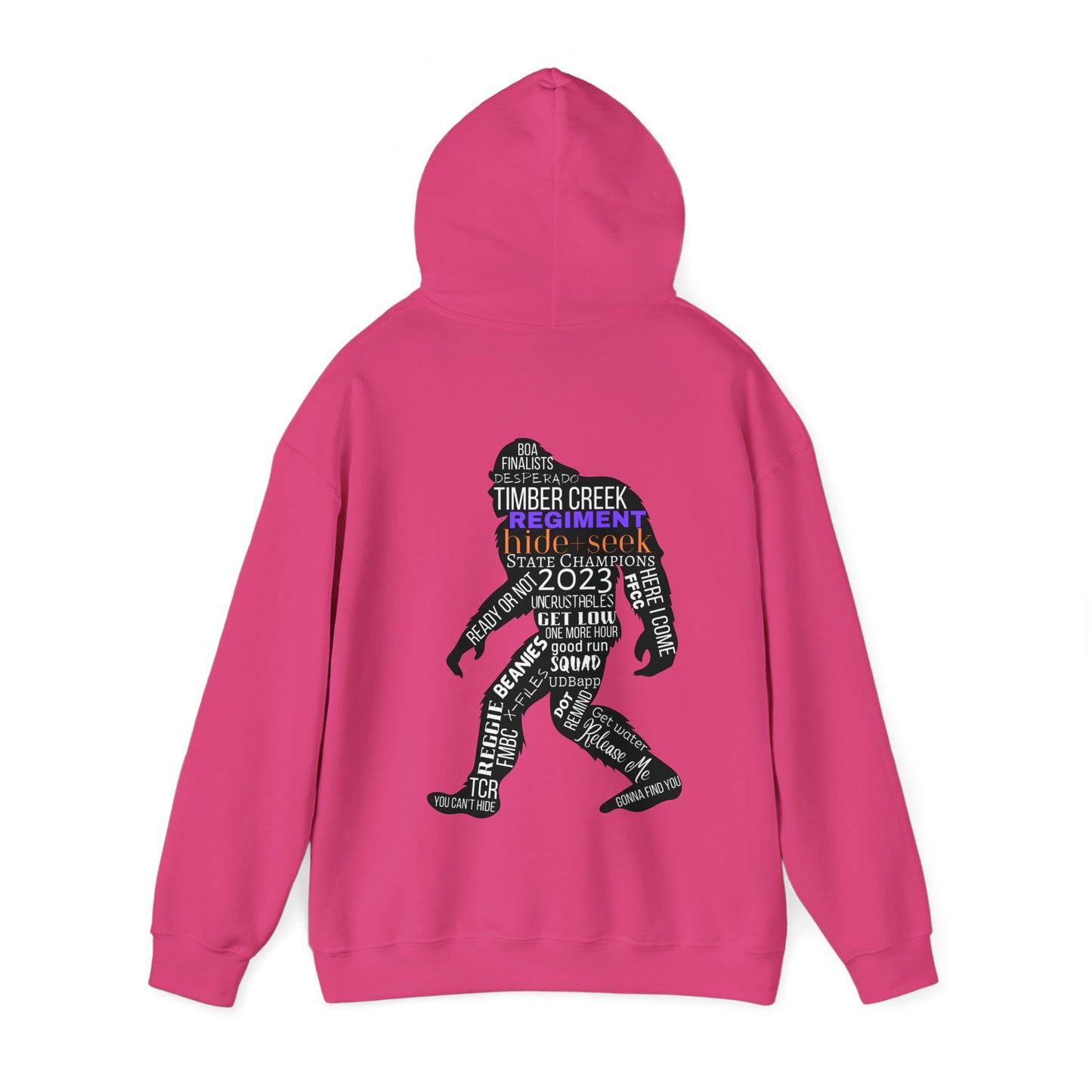 TCR State Champions 2023/Word Collage - Unisex Heavy Blend™ Hooded Sweatshirt