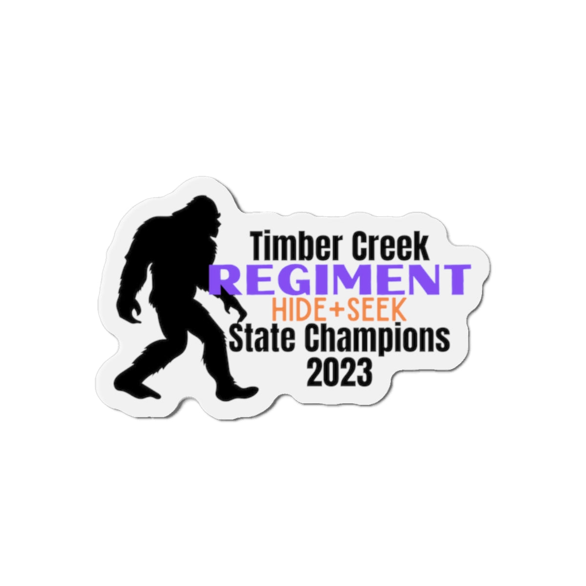 Sasquatch State 2023 Die-Cut Magnets