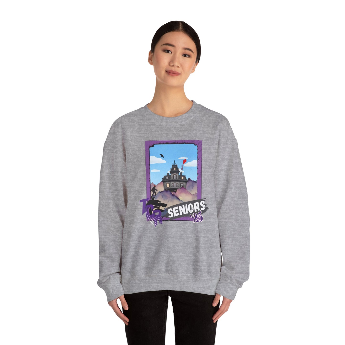 TCR Seniors Class of 2025 Regiment Unisex Heavy Blend™ Sweatshirt with Show Design Elements