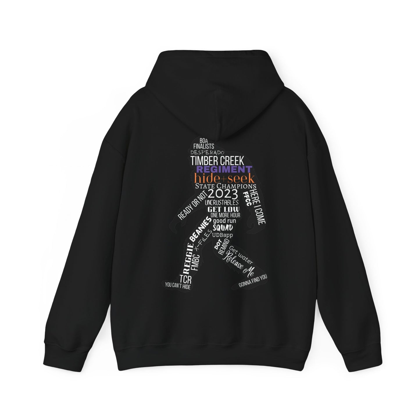 Regiment Dad/Hide and Seek Collage 2023 - Unisex Heavy Blend™ Hooded Sweatshirt