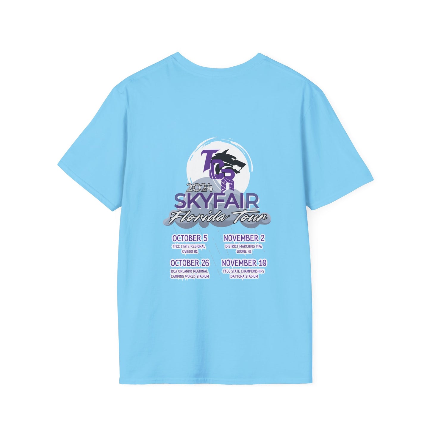 SKYFAIR FLORIDA TOUR Softstyle Unisex T-Shirt