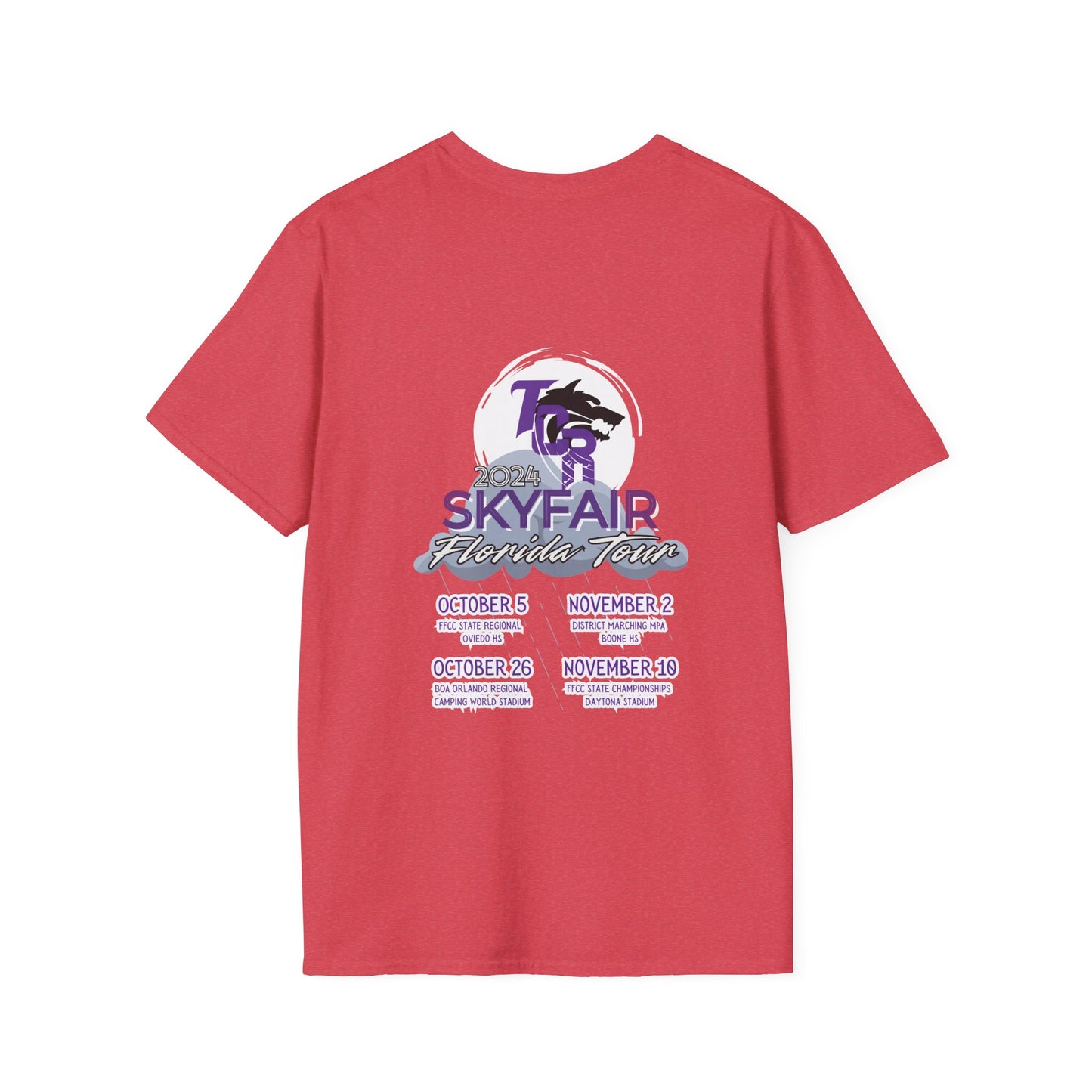 SKYFAIR FLORIDA TOUR Softstyle Unisex T-Shirt
