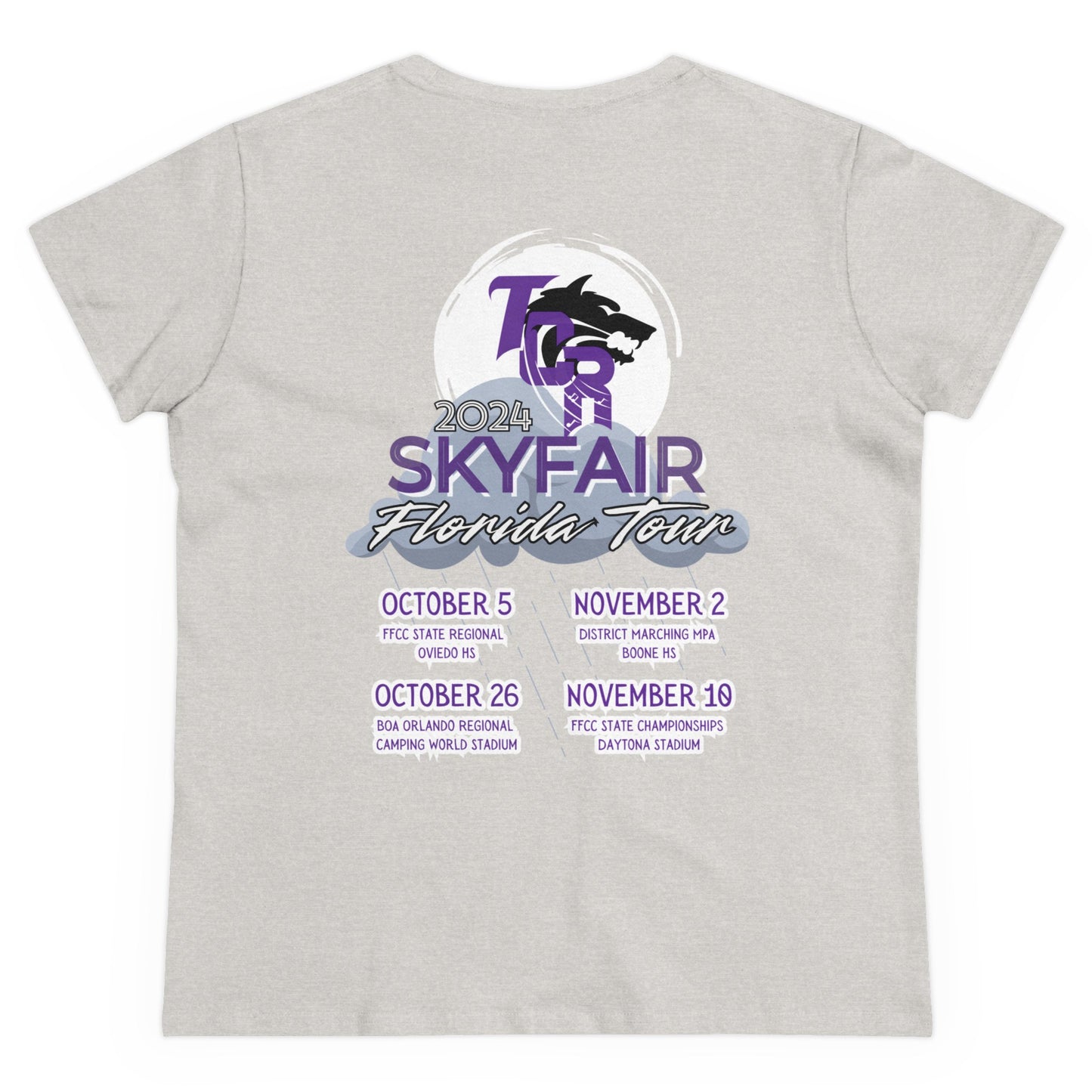 Women's SKYFAIR FLORIDA TOUR 2024 Midweight Cotton Tee