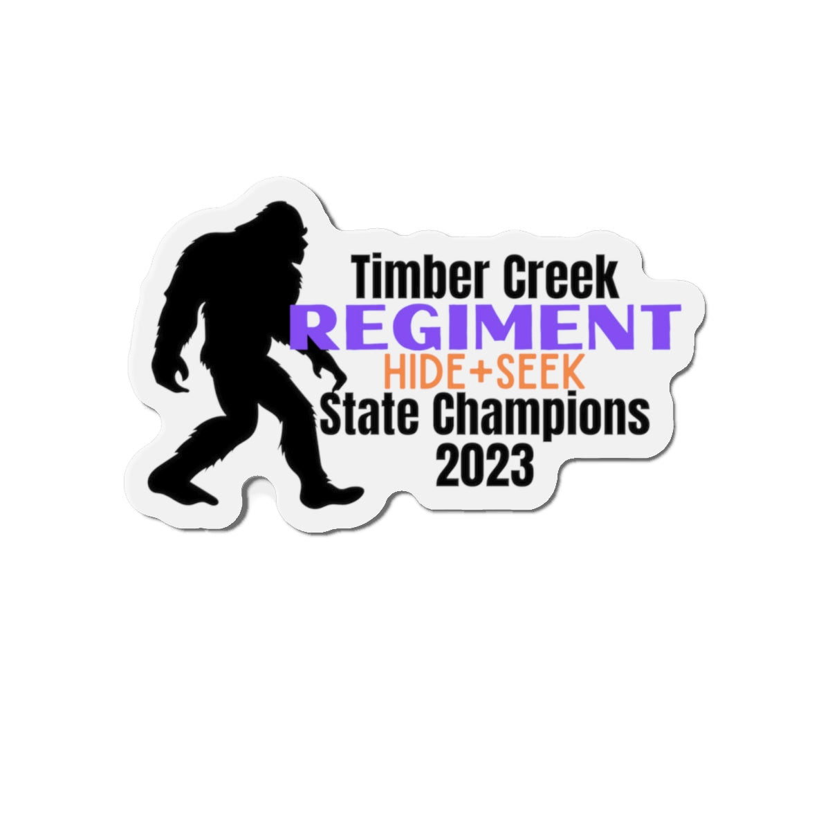 Sasquatch State 2023 Die-Cut Magnets