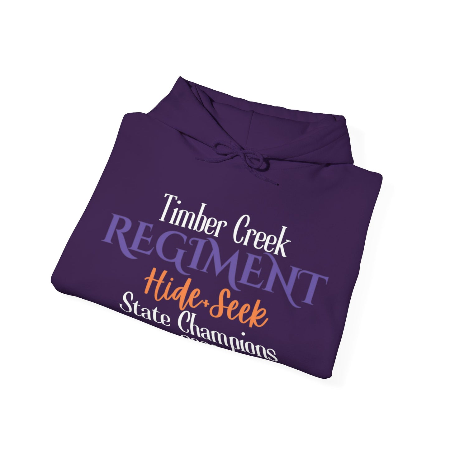 Hide+Seek State Champions 2023/Word Collage - Unisex Heavy Blend™ Hooded Sweatshirt