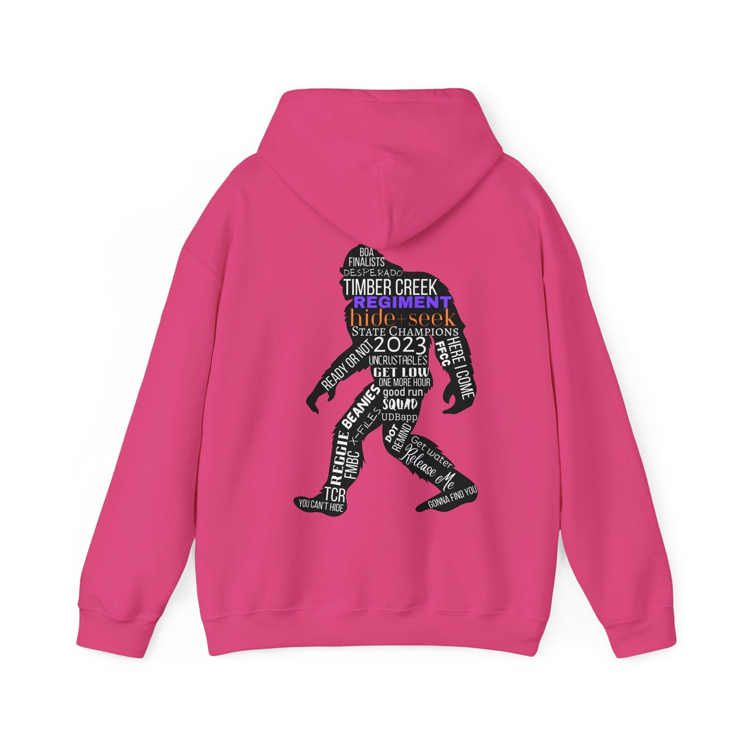 TCR State Champions 2023/Word Collage - Unisex Heavy Blend™ Hooded Sweatshirt