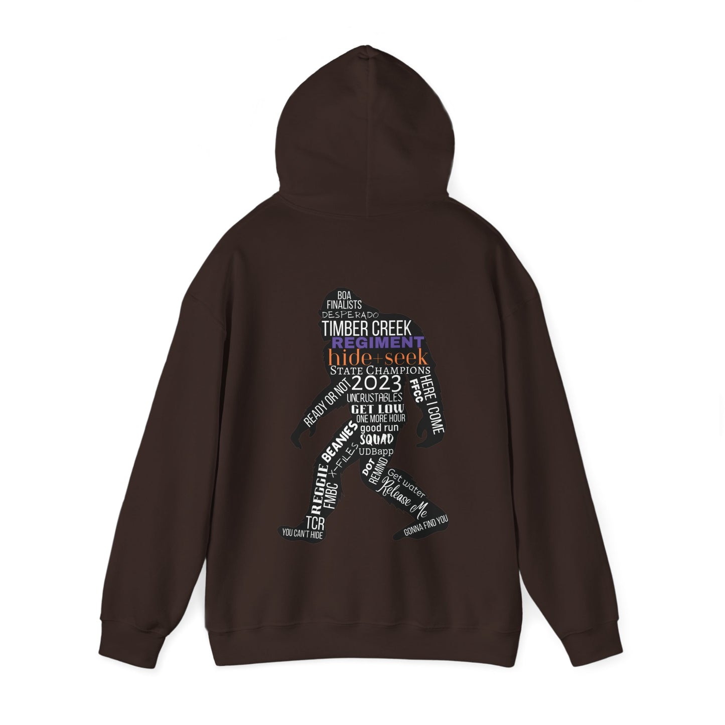Regiment Dad/Hide and Seek Collage 2023 - Unisex Heavy Blend™ Hooded Sweatshirt