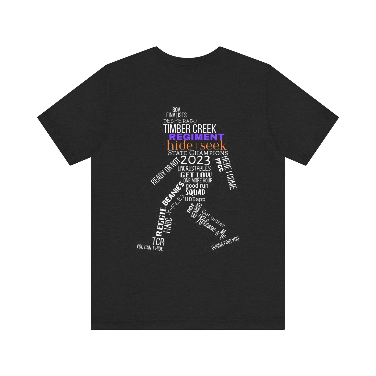 Hide+Seek State Champions/Word Collage Tee