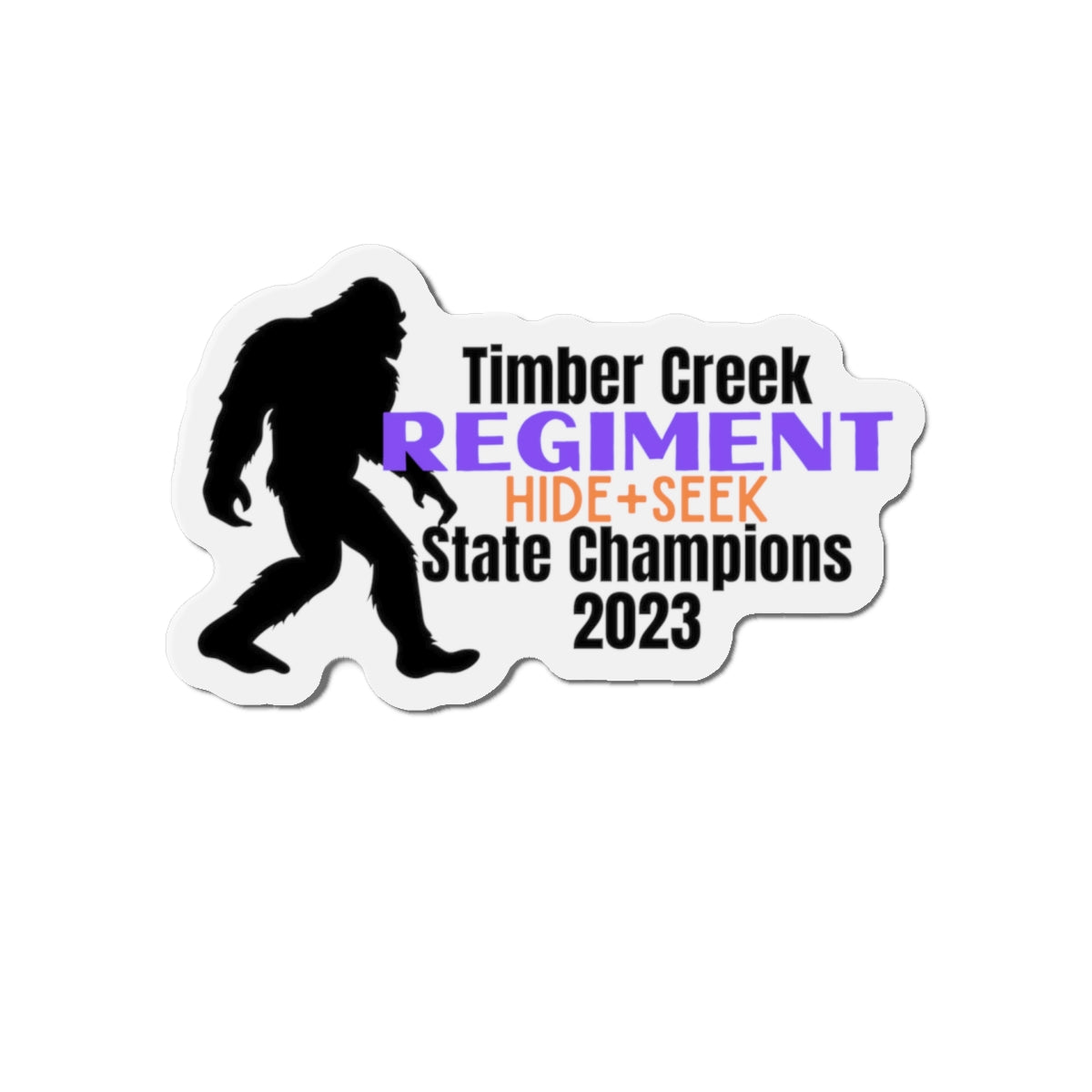 Sasquatch State 2023 Die-Cut Magnets