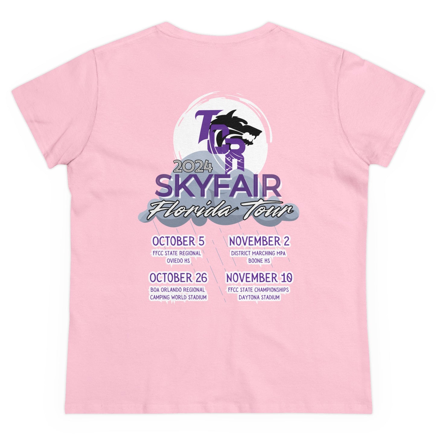 Women's SKYFAIR FLORIDA TOUR 2024 Midweight Cotton Tee
