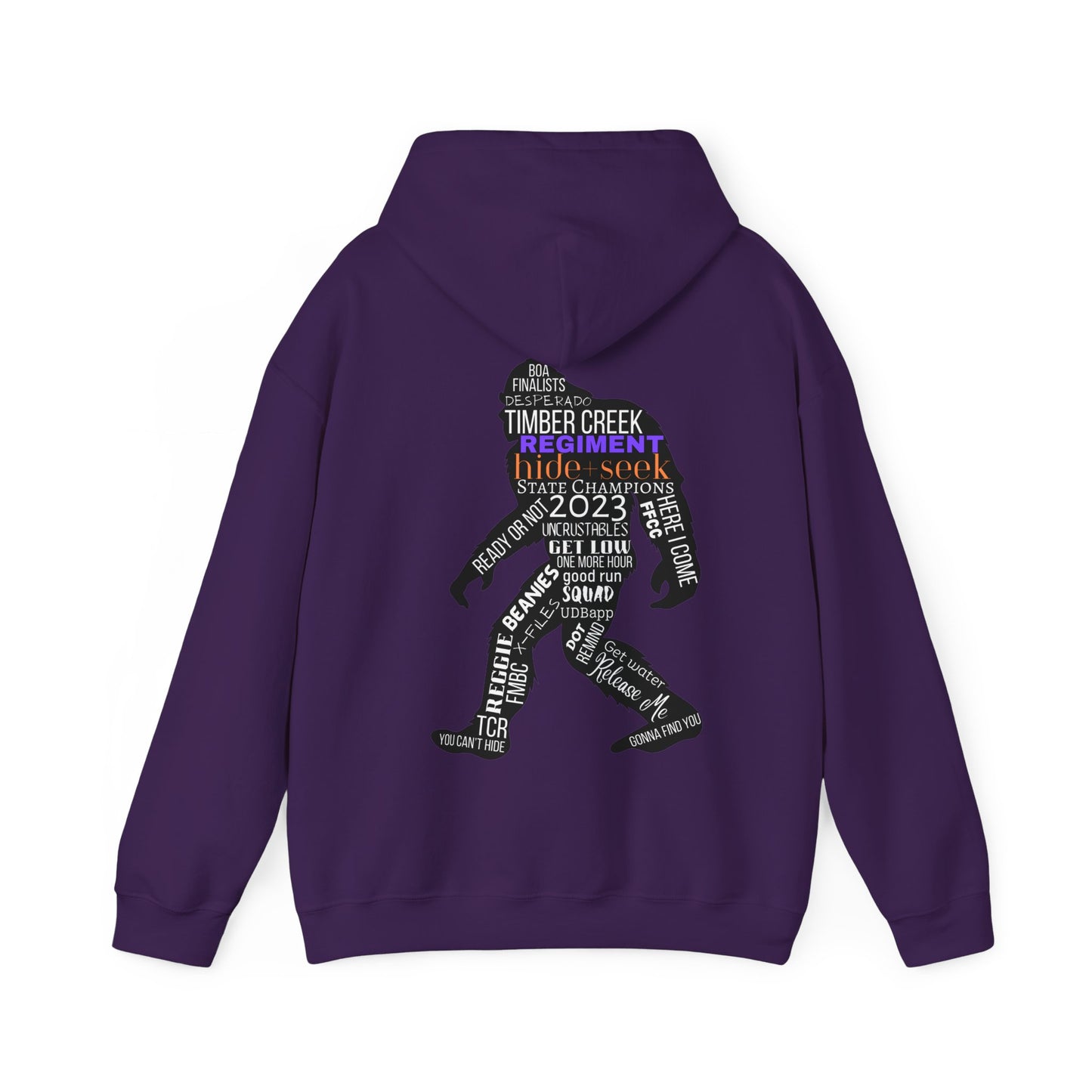 TCR State Champions 2023/Word Collage - Unisex Heavy Blend™ Hooded Sweatshirt
