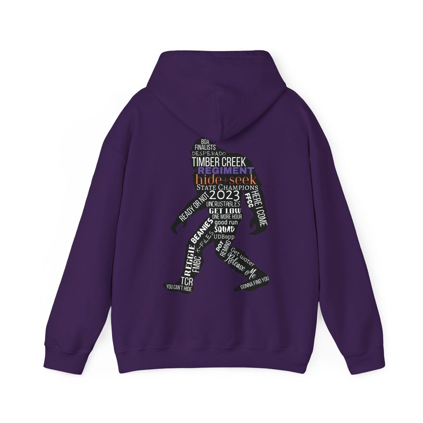 Regiment Dad/Hide and Seek Collage 2023 - Unisex Heavy Blend™ Hooded Sweatshirt