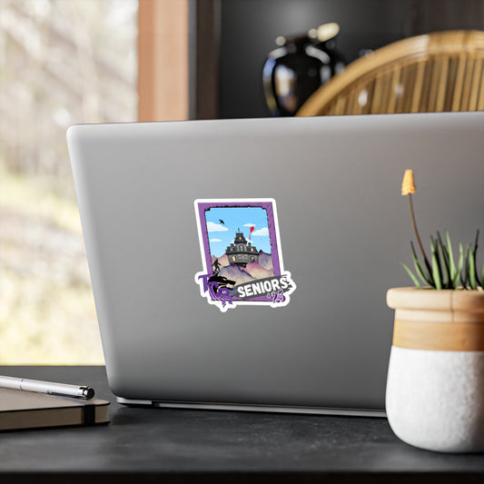 TCR Seniors 2025 Kiss-Cut Vinyl Decals