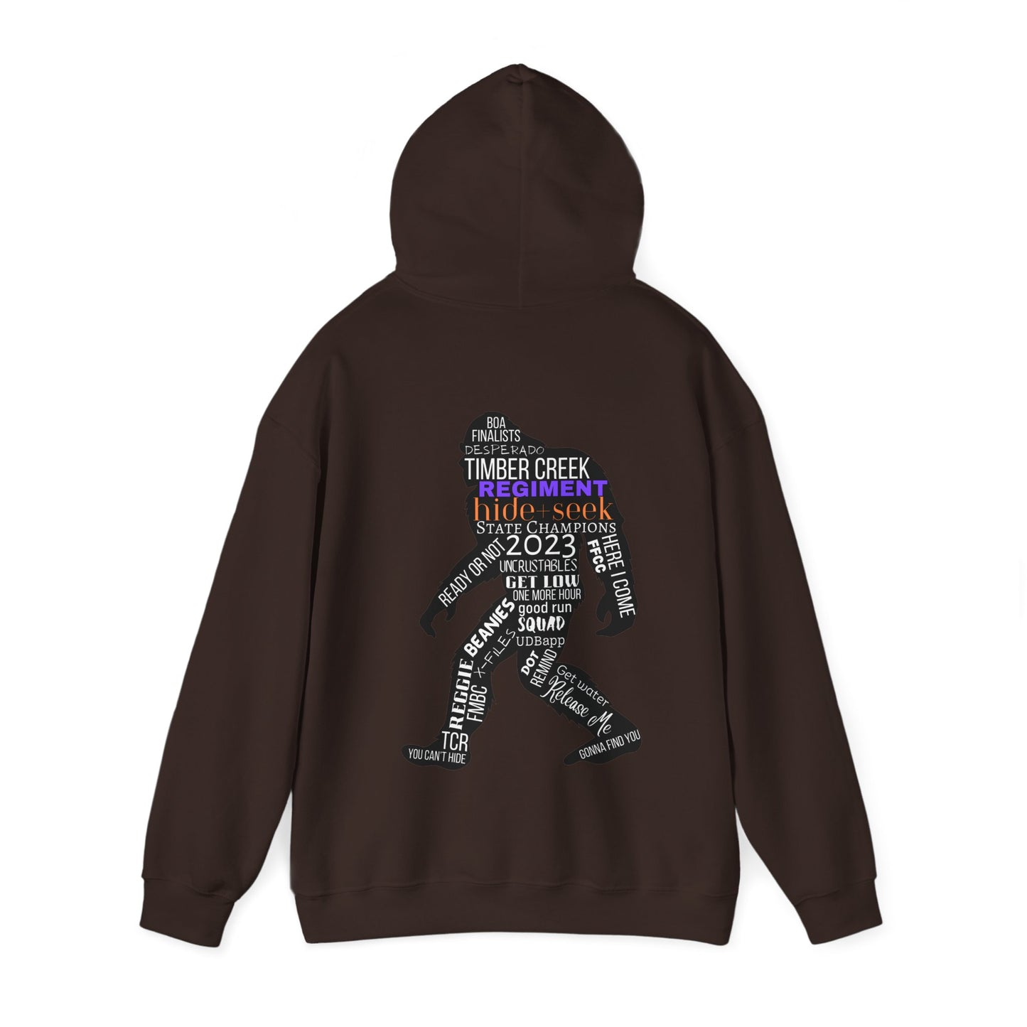 TCR State Champions 2023/Word Collage - Unisex Heavy Blend™ Hooded Sweatshirt
