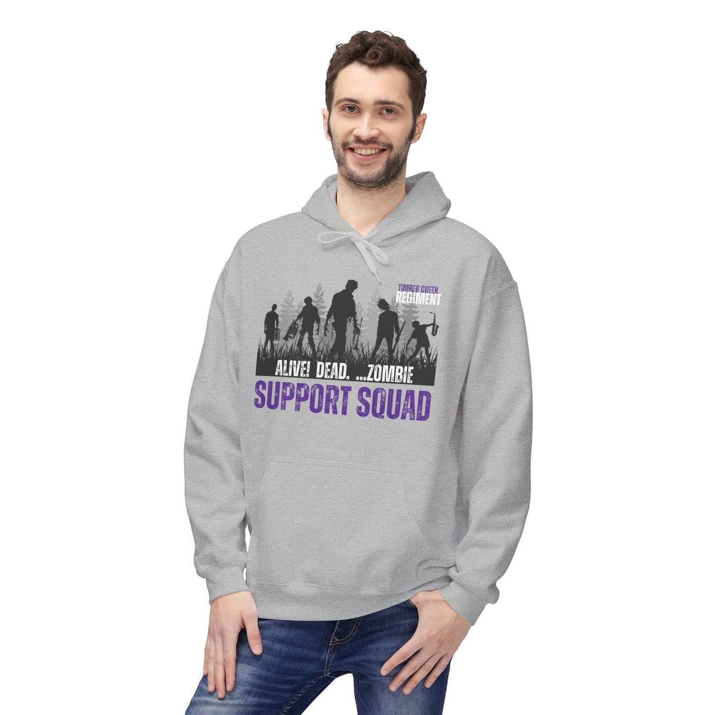 Copy of Timber Creek Support Squad Hoodie, Unisex Fleece Pullover