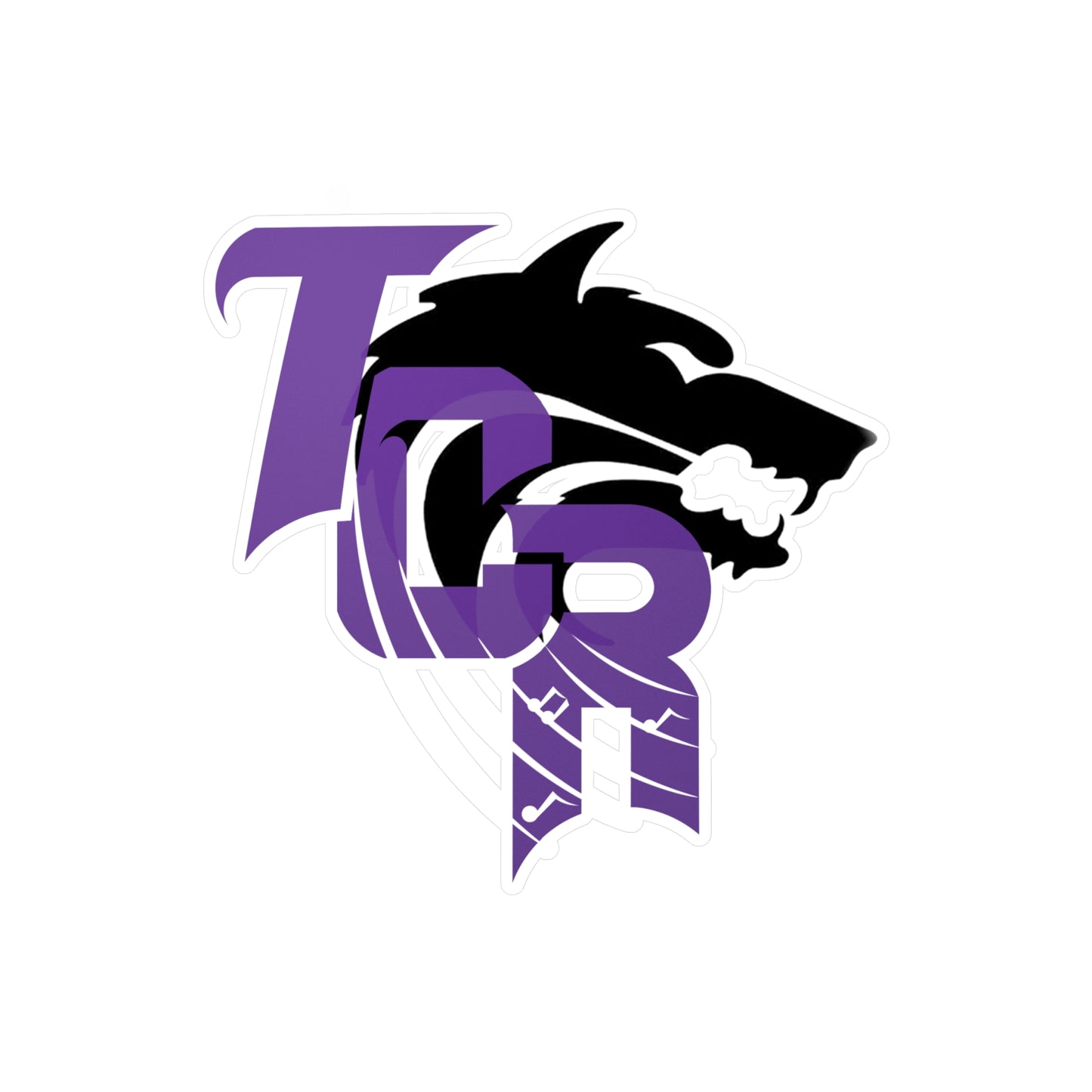 TCR Logo Vinyl Decals (Multiple Sizes)