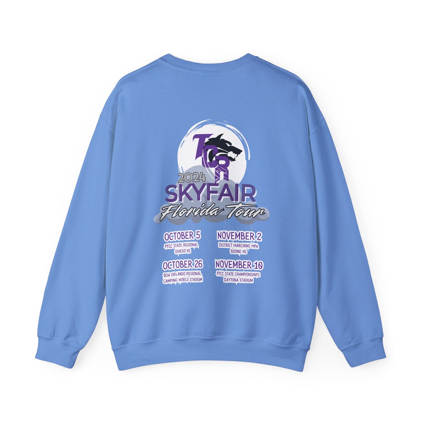 SKYFAIR FLORIDA TOUR Crewneck Sweatshirt