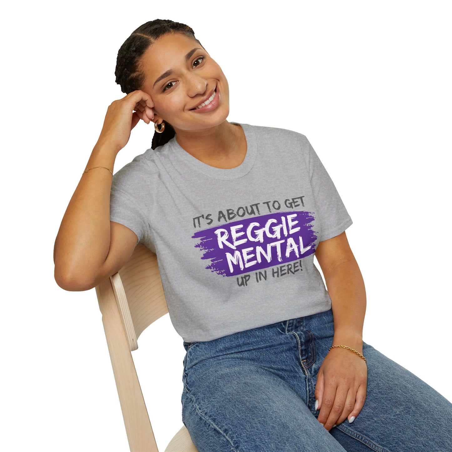 REGGIE MENTAL! Softstyle T-Shirt