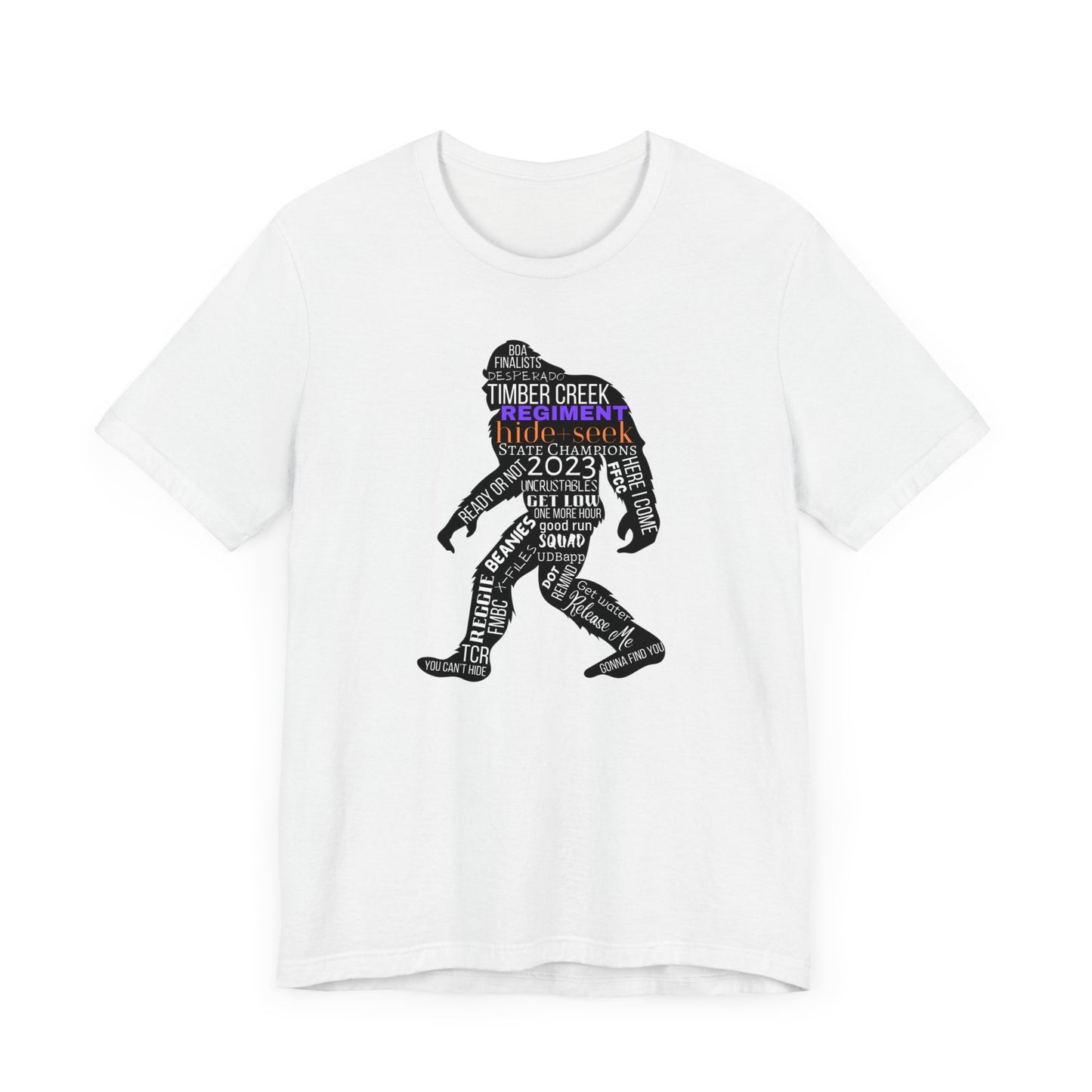 Hide+Seek Word Collage Tee