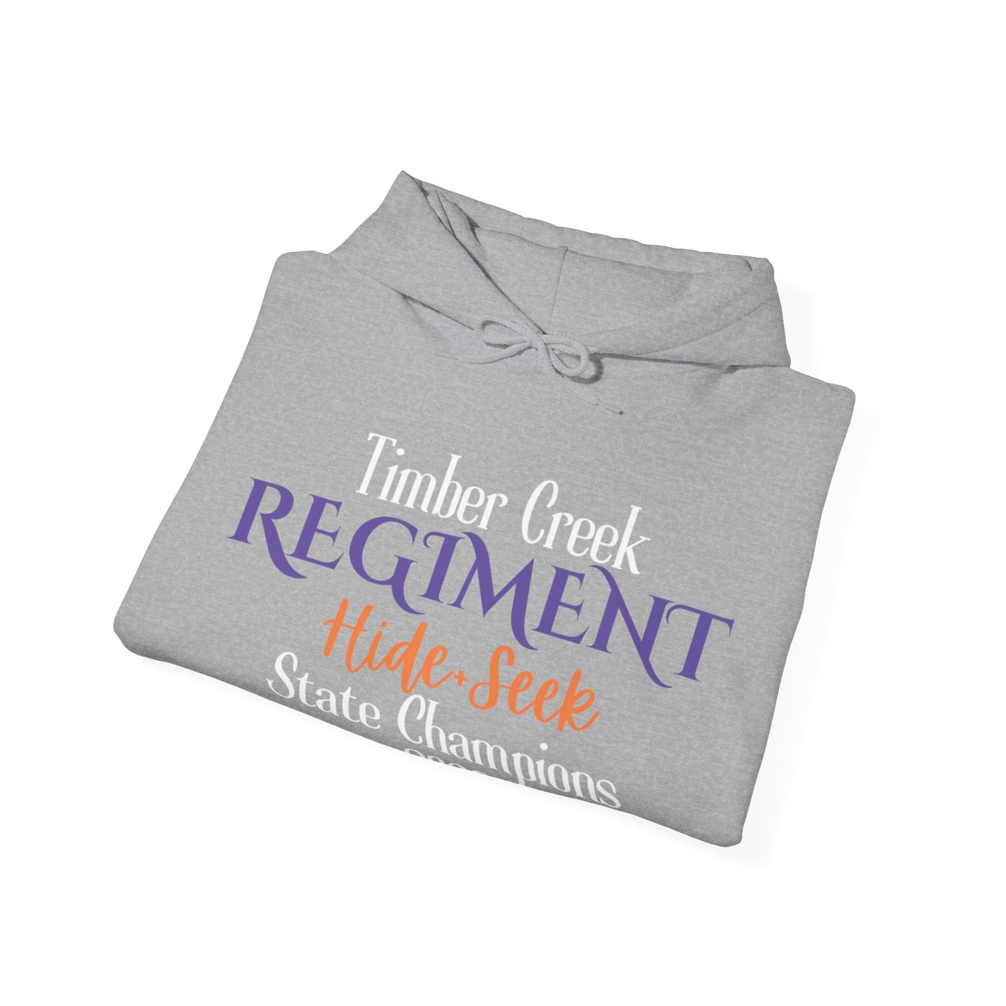 Hide+Seek State Champions 2023/Word Collage - Unisex Heavy Blend™ Hooded Sweatshirt