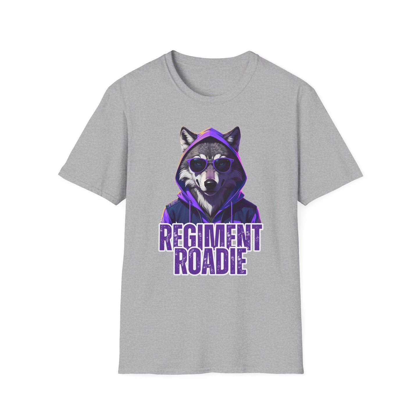 "Regiment Roadie" Unisex Tee - Cool Graphic T-Shirt, Perfect for Concerts, Music Festivals, Casual Wear, Gifts for Music Lovers