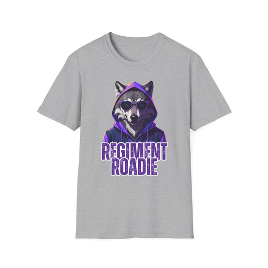 "Regiment Roadie" Unisex Tee - Cool Graphic T-Shirt, Perfect for Concerts, Music Festivals, Casual Wear, Gifts for Music Lovers