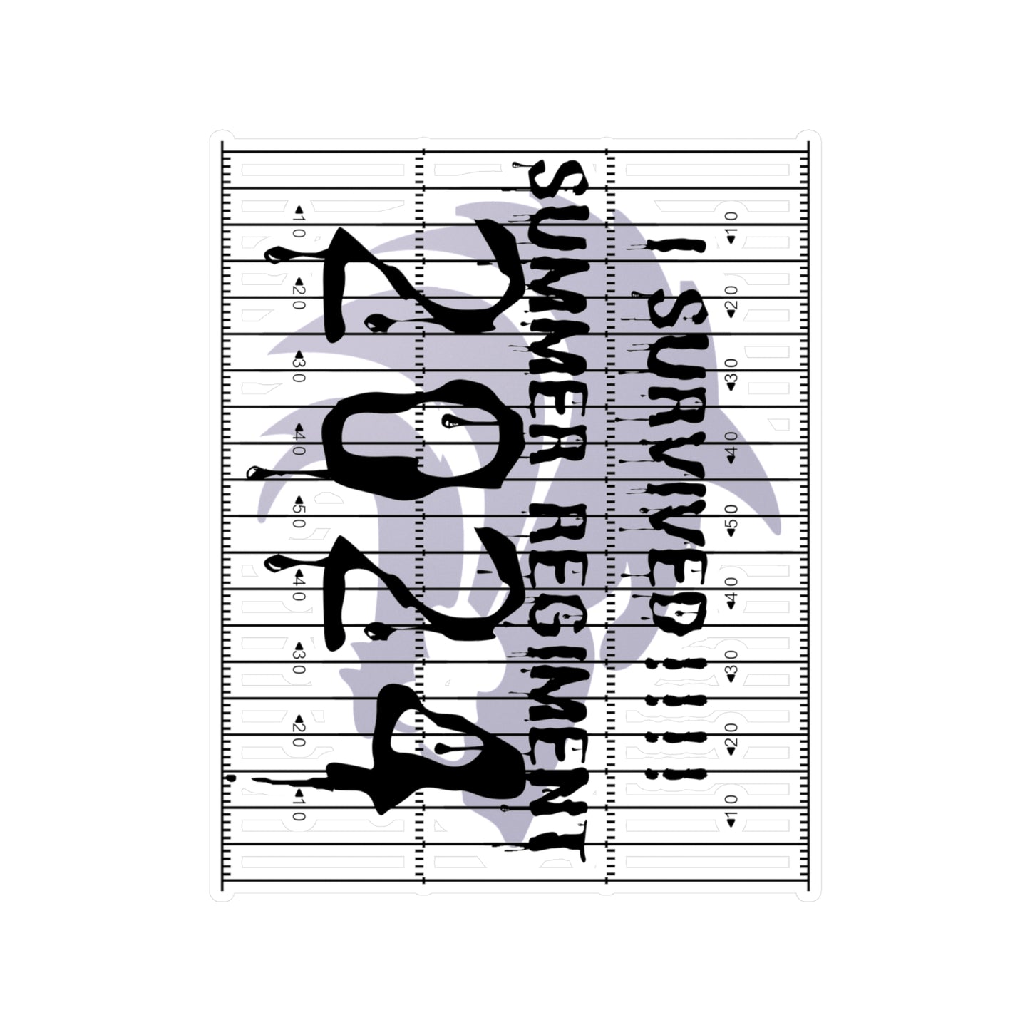 Summer Regiment Survival Vinyl Decals (Multiple Sizes)