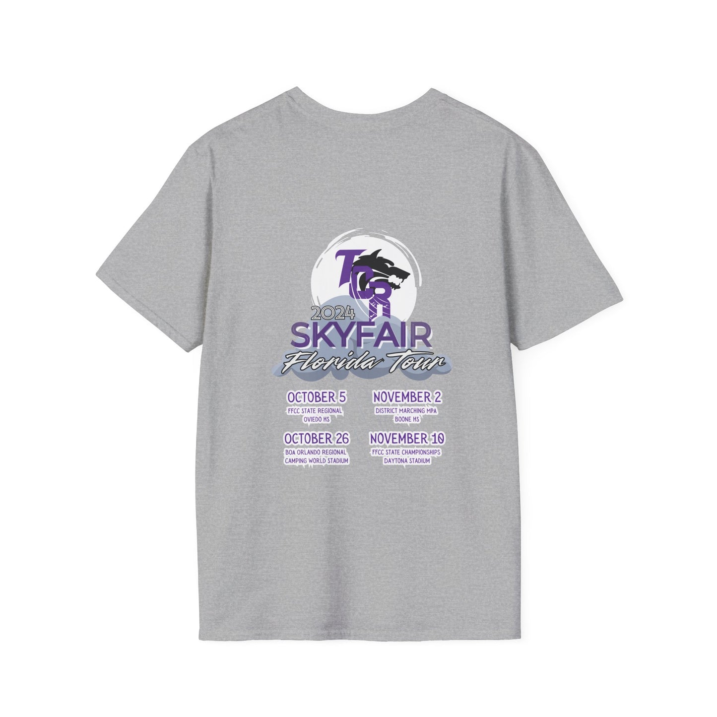 SKYFAIR FLORIDA TOUR Softstyle Unisex T-Shirt