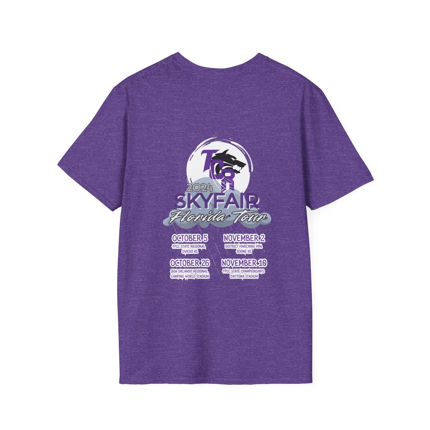SKYFAIR FLORIDA TOUR Softstyle Unisex T-Shirt