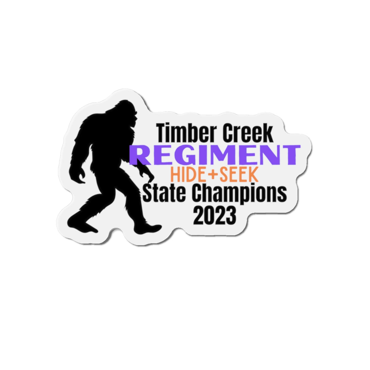 Sasquatch State 2023 Die-Cut Magnets