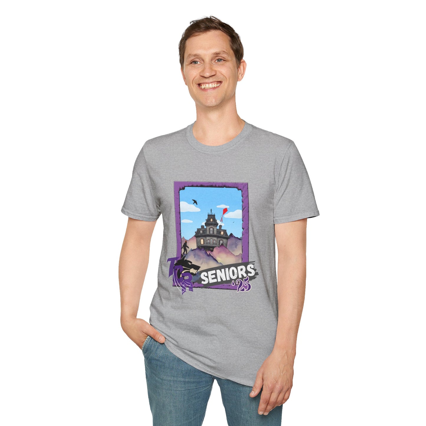 TCR Seniors Class of 2025 Regiment Unisex T-Shirt with Show Design Elements
