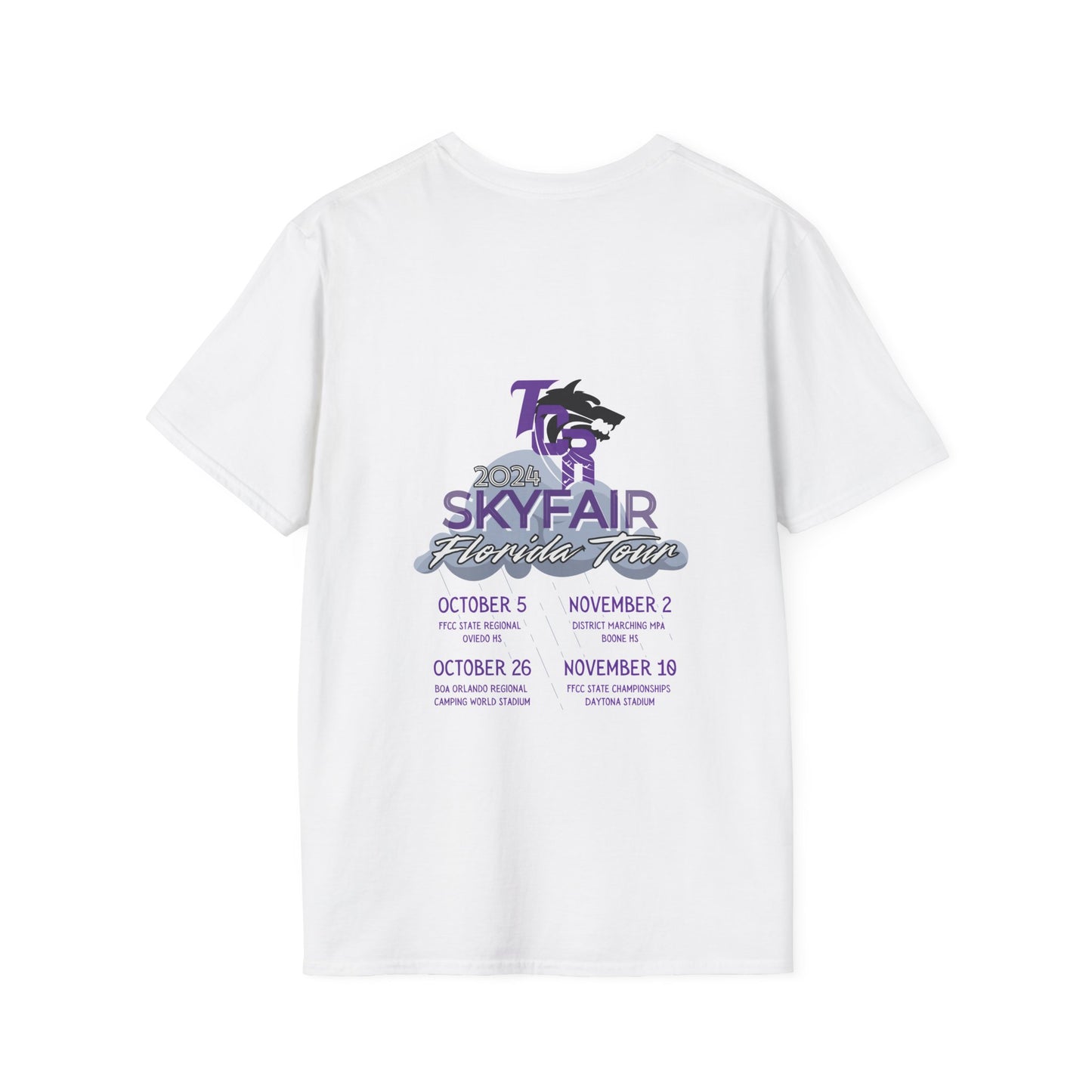 SKYFAIR FLORIDA TOUR Softstyle Unisex T-Shirt