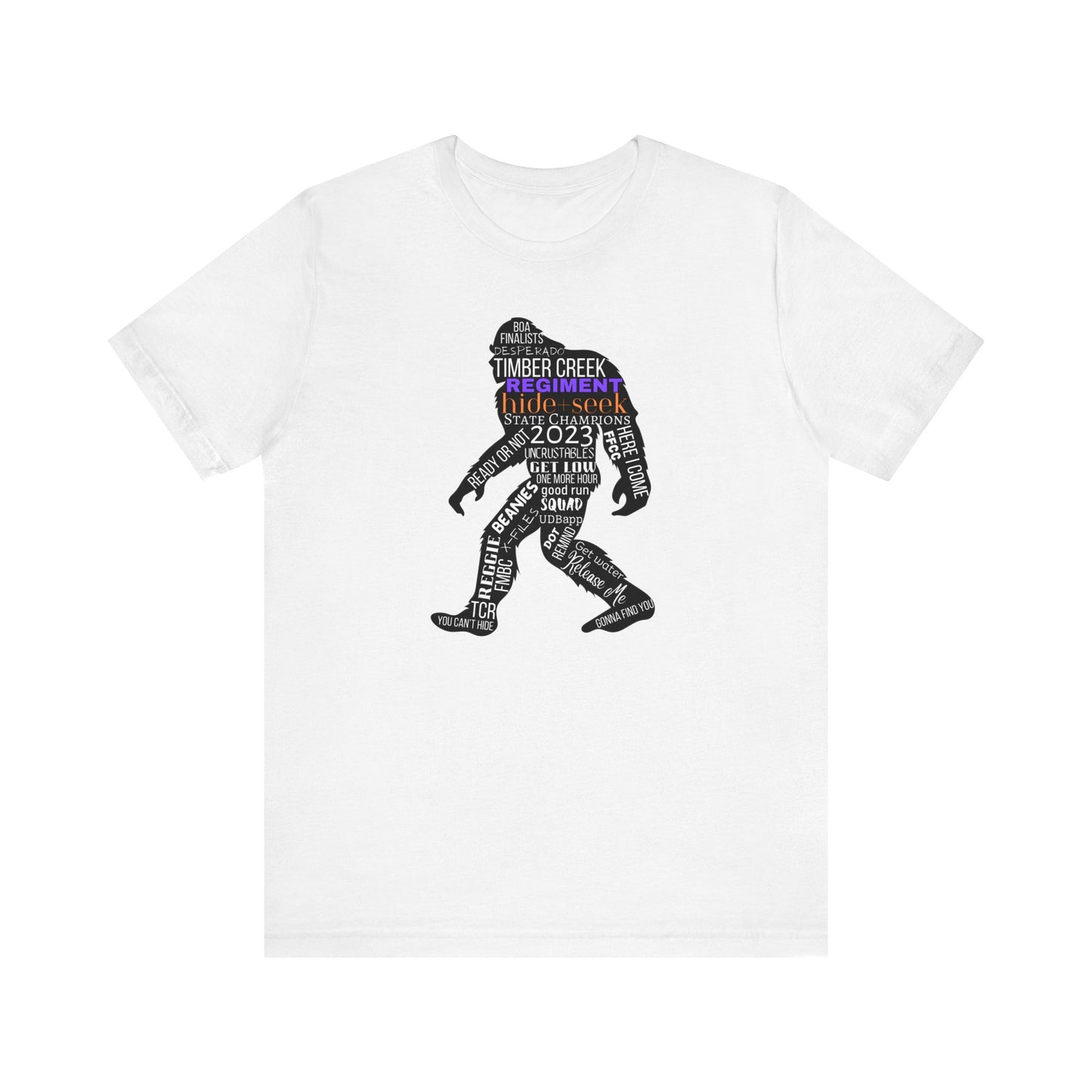 Hide+Seek Word Collage Tee