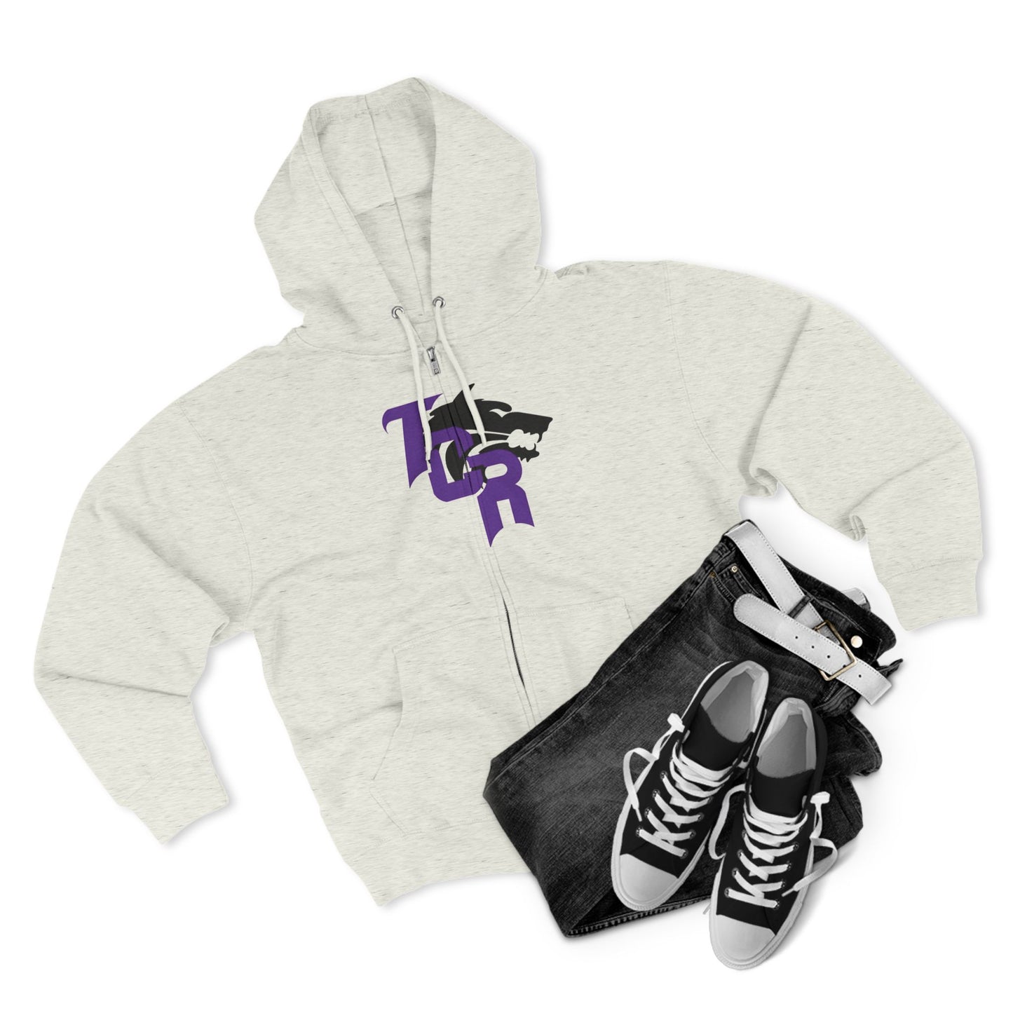 TCR Unisex Zip Hoodie