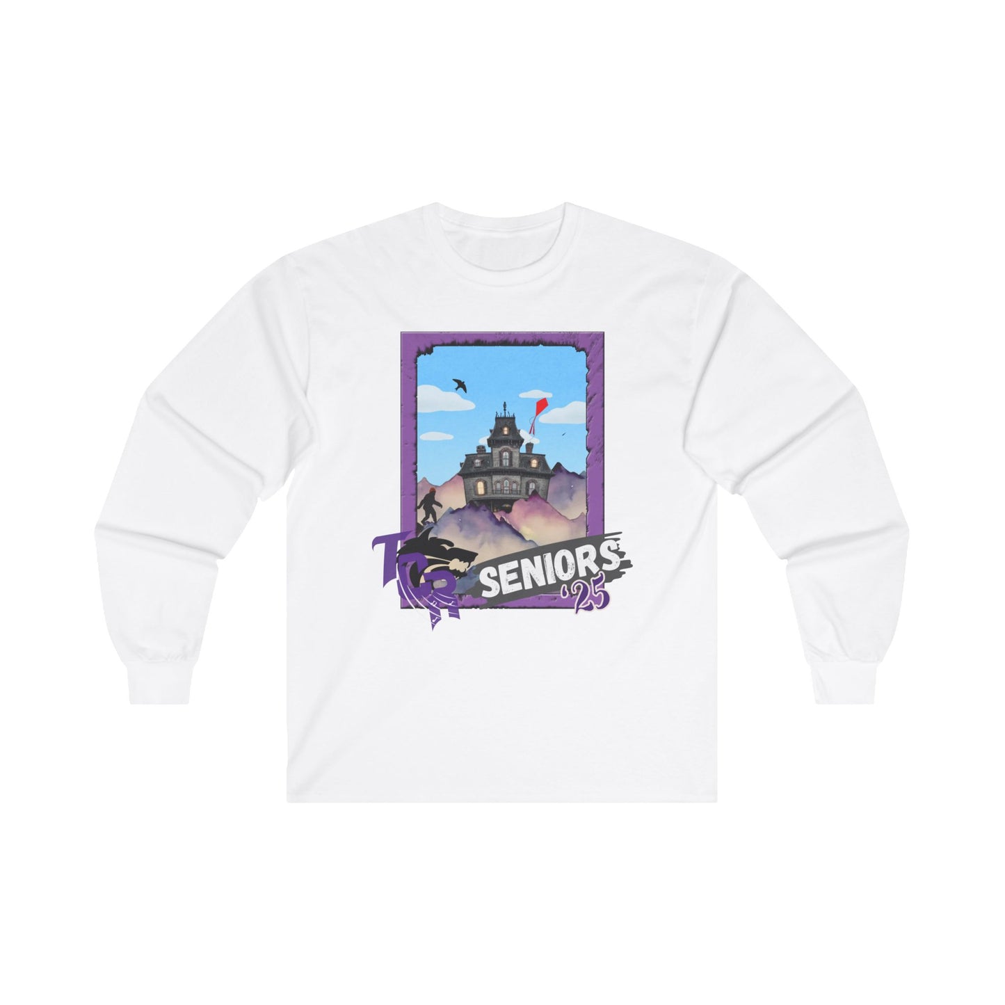 TCR Seniors Class of 2025 Regiment Unisex Ultra Cotton Long Sleeve Tee with Show Design Elements